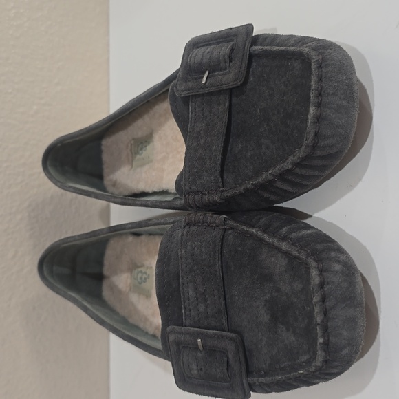 🎆 UGG RETREAT SUEDE SHEARLING LINED LOAFERS MOCCASIN - Picture 5 of 13